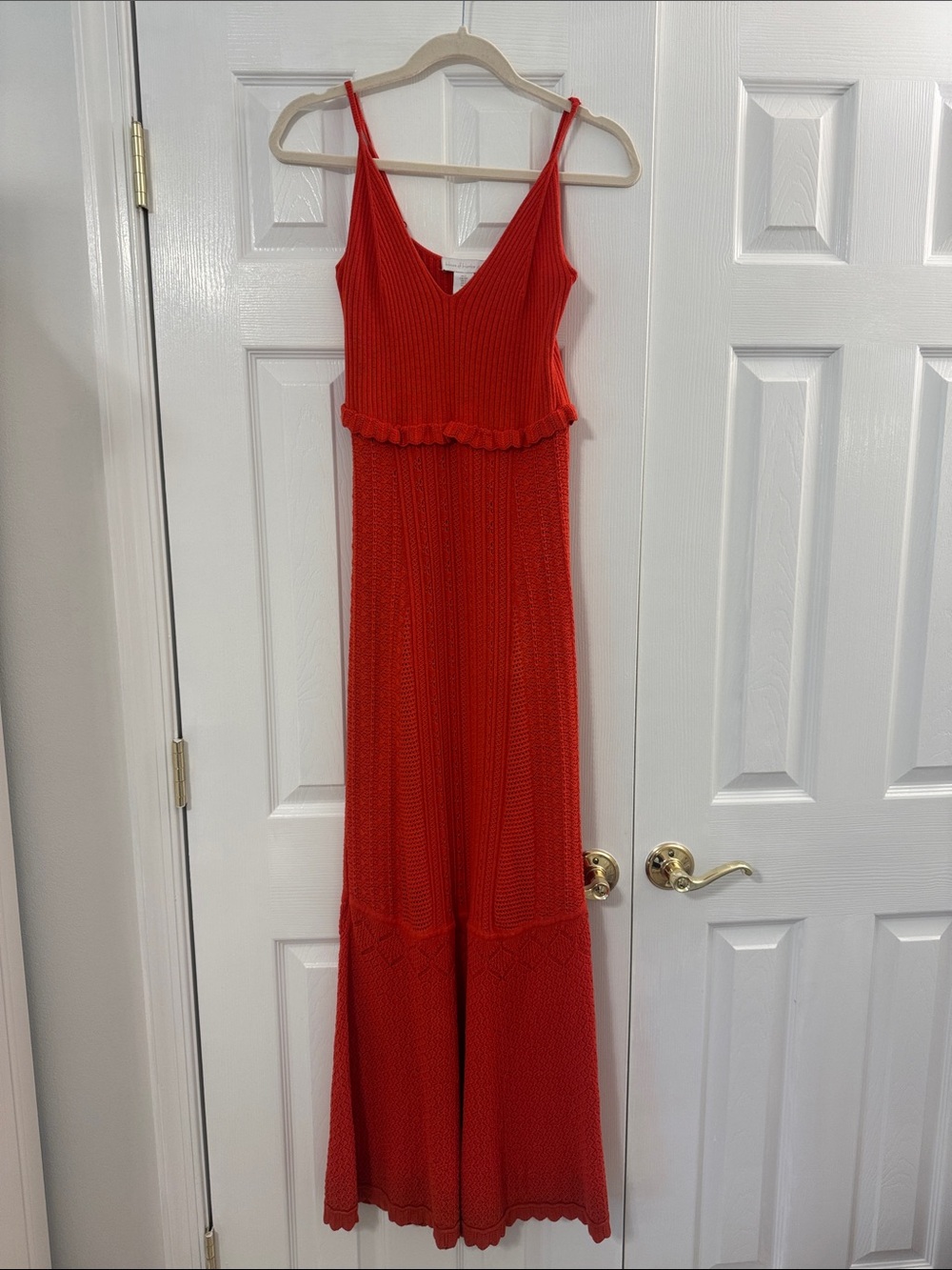 House of Harlow 1960 Red Knit Maxi Dress